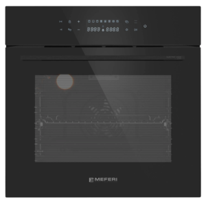 Изображение товара Электрический духовой шкаф Meferi MEO6010BK ULTRA черный 60 л с грилем и конвекцией