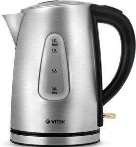 Изображение товара Электрочайник Vitek VT-7007 ST серебристый 1.7 л 2200 Вт с автоматическим отключением