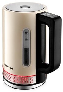 Изображение товара Электрочайник Brayer BR1068 с 7 режимами и дисплеем, нержавеющая сталь