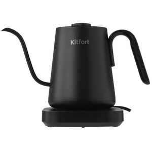 Изображение товара Электрочайник для кофе Kitfort КТ-6761 черный 0.8 л 1200 Вт