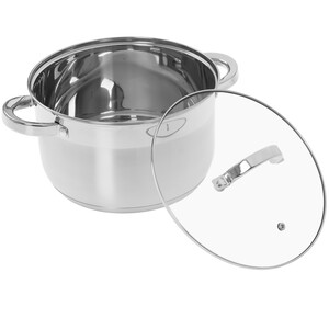 Изображение товара Кастрюля Appetite Rondy 5 л 22 см серый