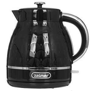 Изображение товара Электрочайник Zelmer ZCK7640 1.7 л 2200 Вт черный современный дизайн