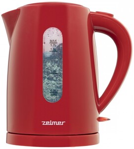 Изображение товара Электрочайник Zelmer ZCK7616R красный - мощный и безопасный