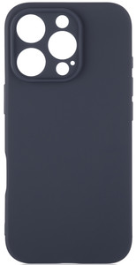 Изображение товара Накладка BROSCORP для Apple iPhone 16 Pro синяя Soft Touch защита камеры