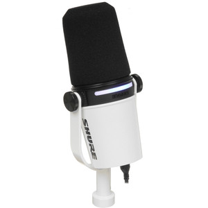 Купить Микрофон Shure Motiv MV7+ белый в интернет-магазине DNS