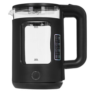 Изображение товара Электрочайник Energy E-256 черный 1 5 л 1500 Вт стекло пластик