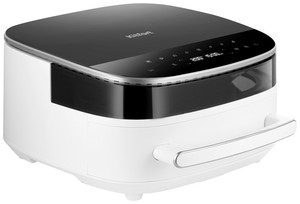 Изображение товара Kitfort KT 8150 аэрогриль белый с чехлом и сушкой 6 л 2850 Вт