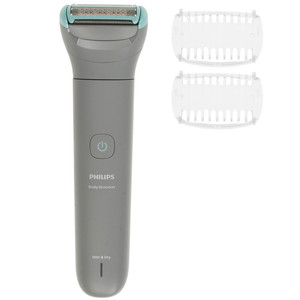 Изображение товара Триммер Philips Series 3000 BG3480/15 серый/бирюзовый