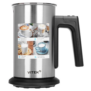Изображение товара Капучинатор-вспениватель Vitek VT-C5000 мощностью 550 Вт объем 300 мл