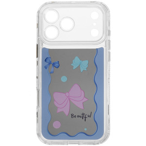 Изображение товара Накладка Zibelino Mirror Outline для iPhone 17 Pro Max с зеркалом
