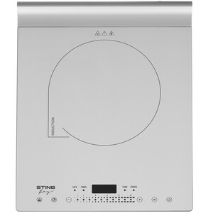 Изображение товара Компактная электрическая индукционная плита STINGRAY ST-HP3500B белая 1 конфорка