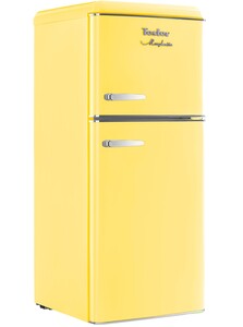 Изображение товара Холодильник компактный   Tesler RT-152 желтый