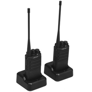 Изображение товара Радиостанция DEXP DRS-200 Black - 2 шт, 2 Вт, 16 каналов, голосовой вызов