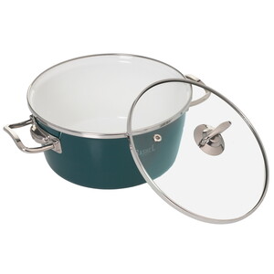 Изображение товара Кастрюля Rashel Grand R4020 2.6 л, 20 см, зелёная