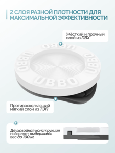 Изображение товара UBBO AVS-SLIM2G-U — антиvибрационные подставки 4 шт