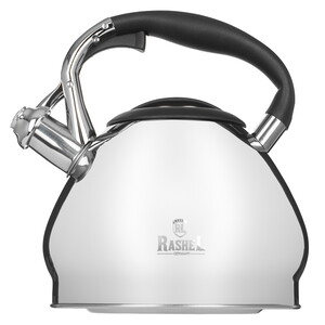 Изображение товара Чайник Rashel М-7137 серебристый из нержавеющей стали 3 л