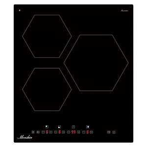 Изображение товара Индукционная варочная поверхность Monsher MHI 4505 с 3 конфорками, сенсорное управление