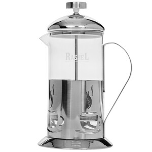 Изображение товара Френч пресс Rashel М 5760 серебристый 600 мл с 4 уровневой фильтрацией