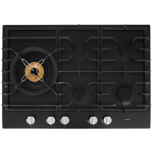 Изображение товара Газовая варочная панель Asko HG1776AB с 5 конфорками и электроподжигом