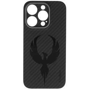 Изображение товара Накладка Zibelino Kondijan Carbon для iPhone 15 Pro с магнитом и рисунком