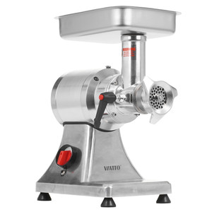 Изображение товара Мясорубка электрическая Viatto VA-MG12MD серебристая с 2 дисками и реверсом