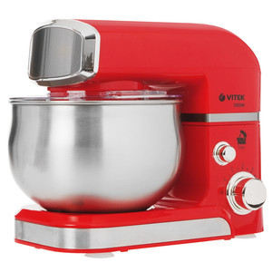 Изображение товара Кухонная машина VITEK VT-4114 с планетарным миксером красного цвета