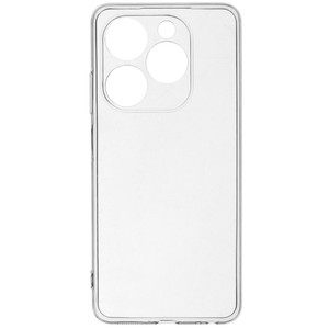 Изображение товара Накладка BoraSCO Silicone Case для Infinix SMART 8/8 Plus прозрачный