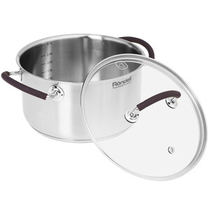 Изображение товара Кастрюля Rondell Akzent RDS-1388 3.1 л 20 см серебристый