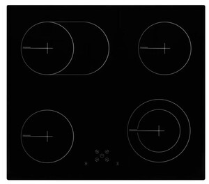 Изображение товара Электрическая варочная поверхность Simfer H60D17B070 черное стекло 4 конфорки