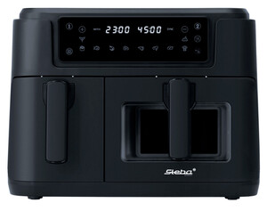Изображение товара Фритюрница Steba HF 9501 DUO BLACK с двумя чашами и автоматическими программами