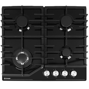 Изображение товара Газовая варочная поверхность Gressel RU60V41B77011 с 4 конфорками, электроподжигам и защитой газа