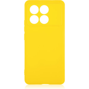 Изображение товара Накладка  BROSCORP для POCO X6 Pro/ Xiaomi Redmi K70E желтый