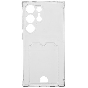 Изображение товара Накладка Zibelino Silicone Card Holder для Samsung Galaxy S24 Ultra с карманом