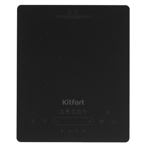 Изображение товара Инфракрасная электроплита Kitfort КТ-153, компактная, 2000 Вт, стеклокерамика