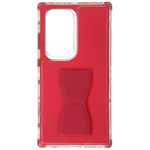Изображение товара Накладка  Zibelino Kick Stand Origami для Samsung Galaxy S25 Ultra розовый