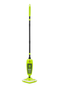 Изображение товара Пароочиститель Kitfort КТ-1055 зеленый вертикальный с насадками