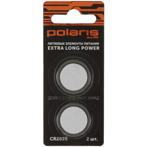 Изображение товара Батарейка Polaris PB Premium CR2025 3 В литиевая плоская