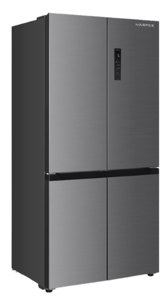 Изображение товара Холодильник Side by Side Harper RH6966BW серебристый с функциями No Frost и дисплеем