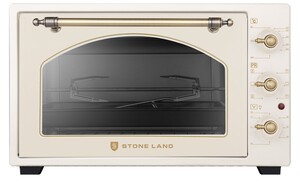 Изображение товара Мини-печь Stone Land SLO-4201C бежевый с таймером