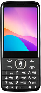 Изображение товара Кнопочный сотовый телефон KENSHI M321 для пожилых черный 2G