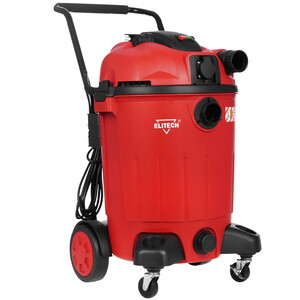 Изображение товара Строительный пылесос Elitech ПС 1260А 1200 Вт 60 л влажная и сухая уборка