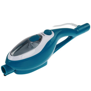 Изображение товара Пароочиститель Kitfort КТ-1081 вертикальный ручной с насадками бирюзовый