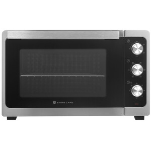 Изображение товара Мини-печь Stone Land SLO-5502B электрическая с грилем и вертелом