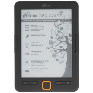 Изображение товара 6" Электронная книга Ritmix RBK-678FL черный