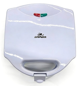 Изображение товара Сэндвичница Добрыня DO-2108 черный для горячих сэндвичей, 850 Вт