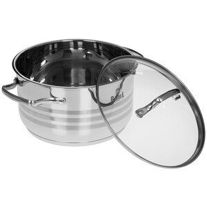 Изображение товара Кастрюля Rashel Мария R-47т 4.7 л нержавеющая сталь индукционная подходящая для всех плит