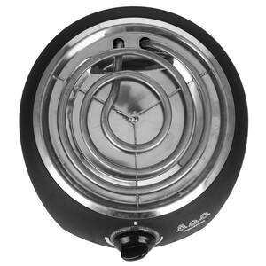 Изображение товара Компактная электрическая плита Мастерица ES-0101 черная для кухни и отдыха