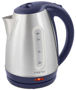 Изображение товара Электрочайник MARTA MT-1082 синий 1.8 л быстрое нагревание