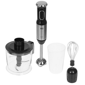 Изображение товара Блендер погружной BQ-HB62PS черный, 1300 Вт, 4 насадки