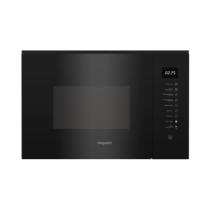 Изображение товара Встраиваемая микроволновая печь Hotpoint MF25G BL H черный, 25 л, гриль 1000 Вт